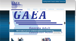 Desktop Screenshot of gaea.org